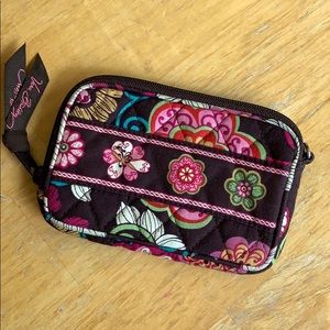 Vera Bradley ID Card Holder • Mod Floral Pink